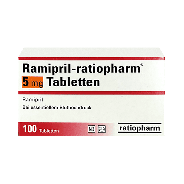Ramipril-ratiopharm 5 mg